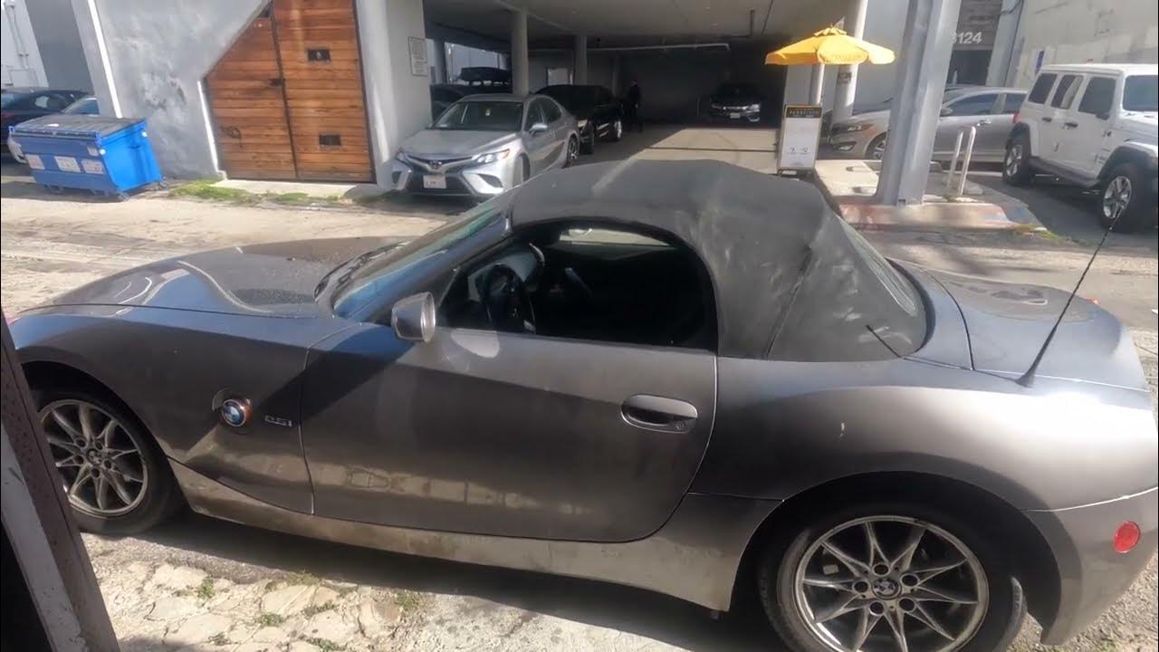 2004 BMW Z4 E85 convertible top not working YouTube