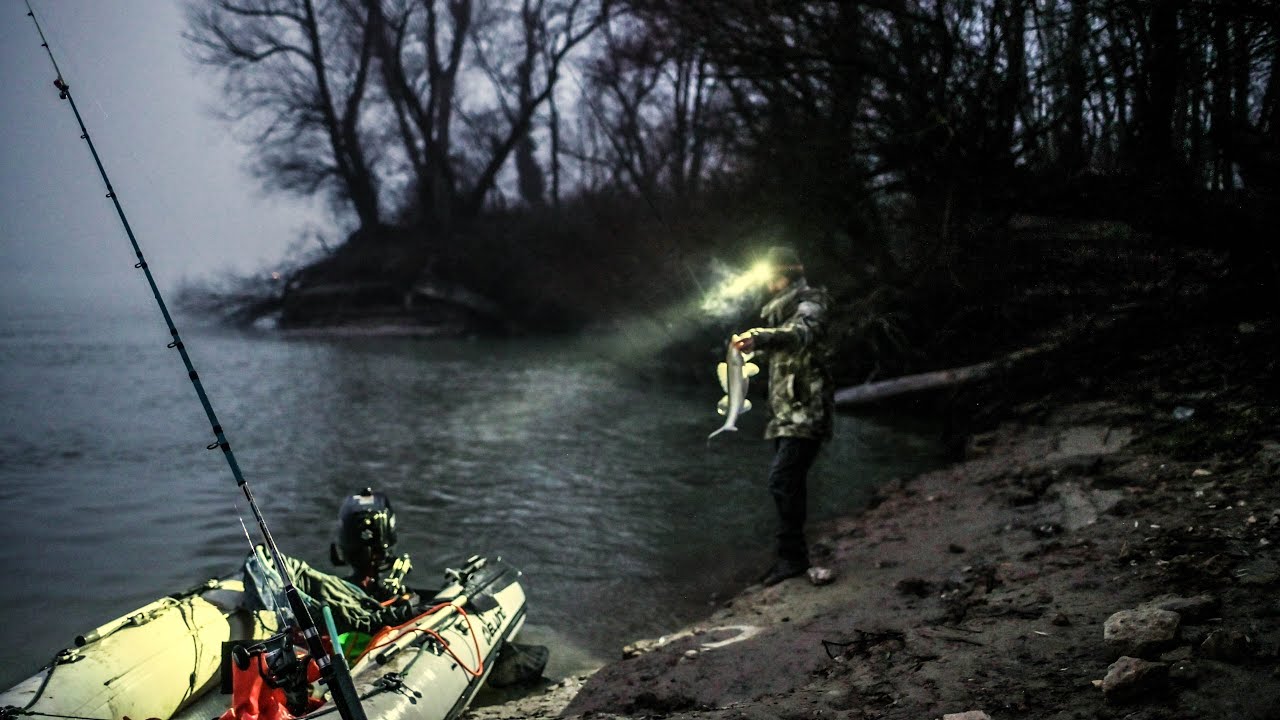 Pescuit la salau in perioada Craciunului