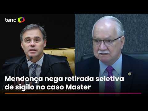 Mendonça nega ter divulgado documentos de forma seletiva no caso Master