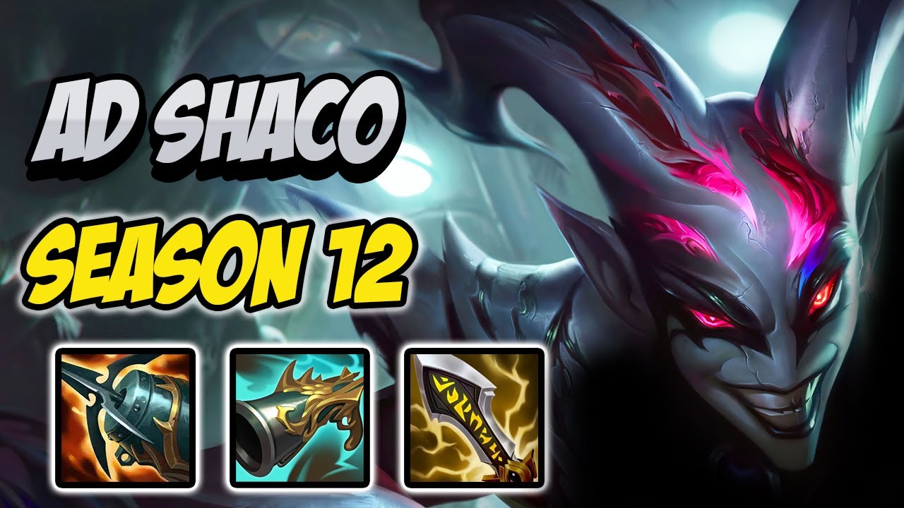 AD Shaco Jungle Season 12 | League of Legends - YouTube