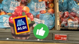 🍎 How do you like them apples?! I DO! 🍏 Weekly ALDI Family Grocery Haul October 2023 screenshot 2