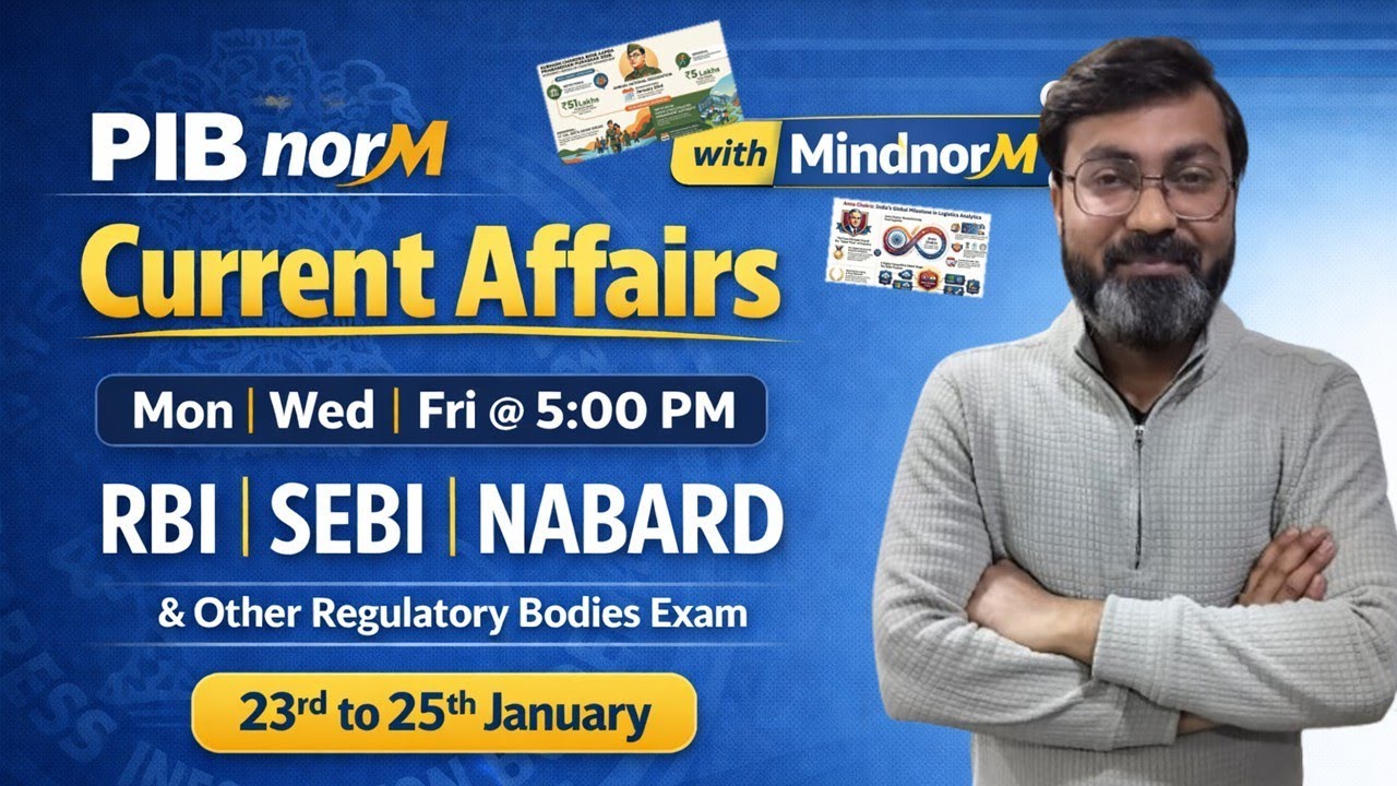 PIB Current Affairs | PIB Manish Sir | PIB for RBI, NABARD, SEBI Grade A | RBI Grade B Preparation