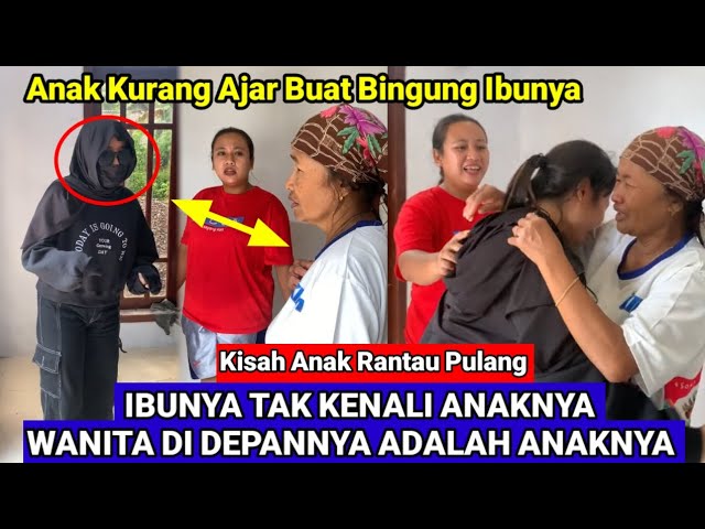 ANAK KURANG AJAR Buat Ibu Tak Kenali Anaknya Saat Anak Rantau Pulang Beri Kejutan Prank Nyamar class=