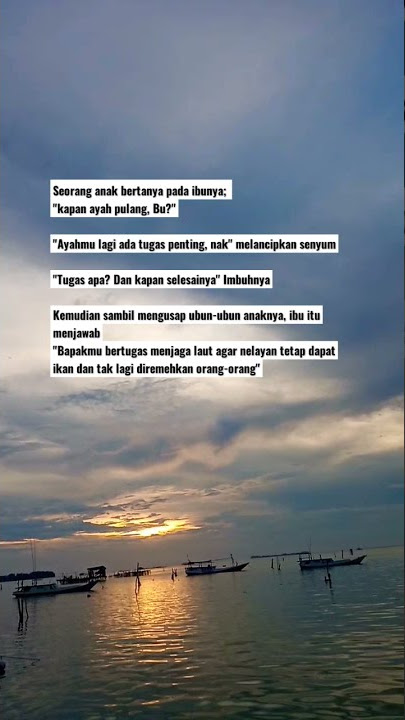 Hikayat nelayan #Part 1