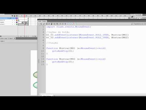 Aula 54 flash cs5 básico -x- action script 3.0 parte label