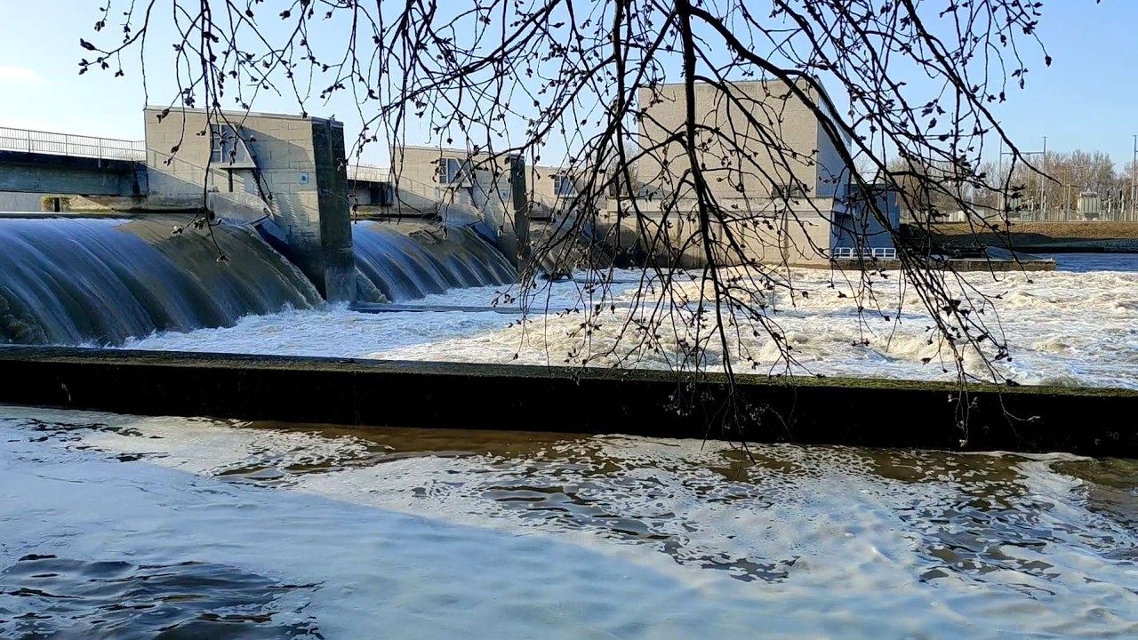 Leichtes Hochwasser an der Donau Ingolstadt am 25.02.2026 & Rundgang an der Donau