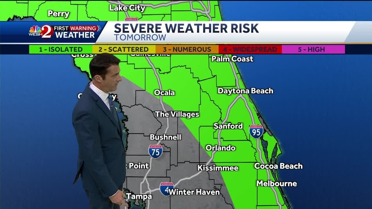 Impact Day: Potentially strong storms to move into Central Florida ...