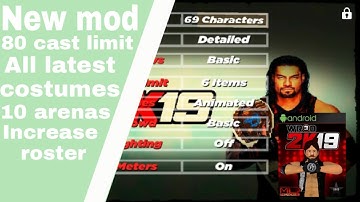 New wr3d 2k19 mod || link in description ||
