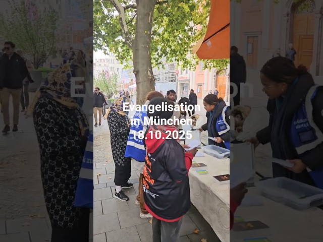 Evangelisation in München 18.10.2025 #evangelisation #mission #shorts