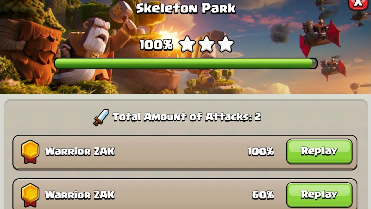 How To Clear Skeleton Park in COC | Online Gaming | Earn money online | Clash Of Clans