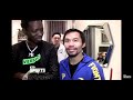 Manny Pacquiao Hilarious Interview