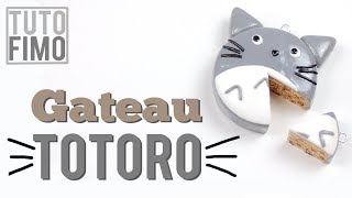 Polymer Clay Tutorial - Totoro Cake/Gâteau Totoro