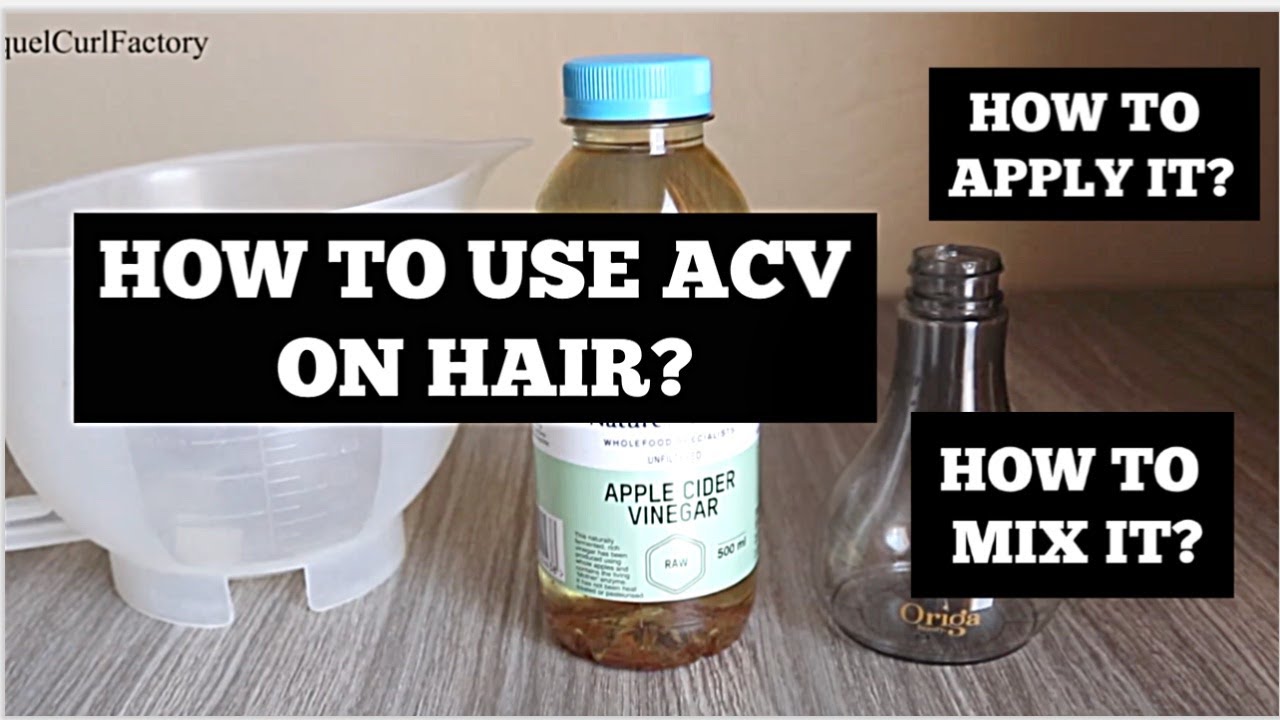 How to use ACV on your hair? YouTube