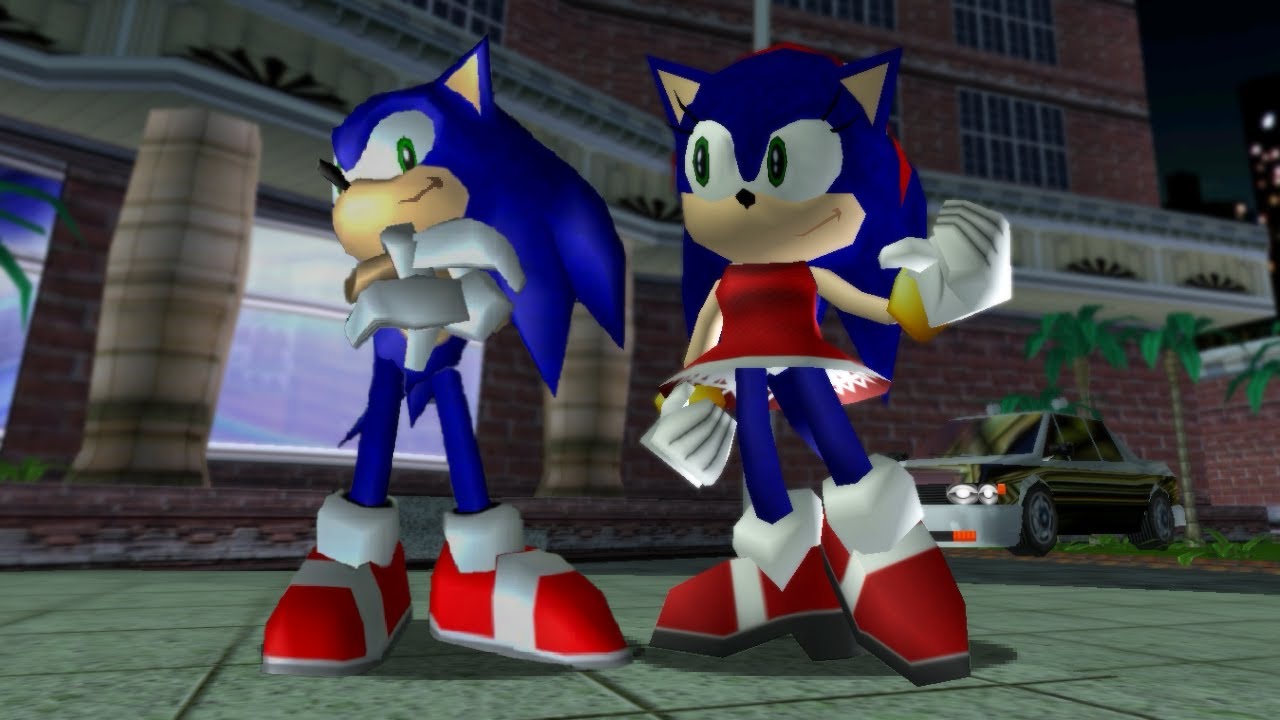 What if Sonic was a Female Character (Adventure)