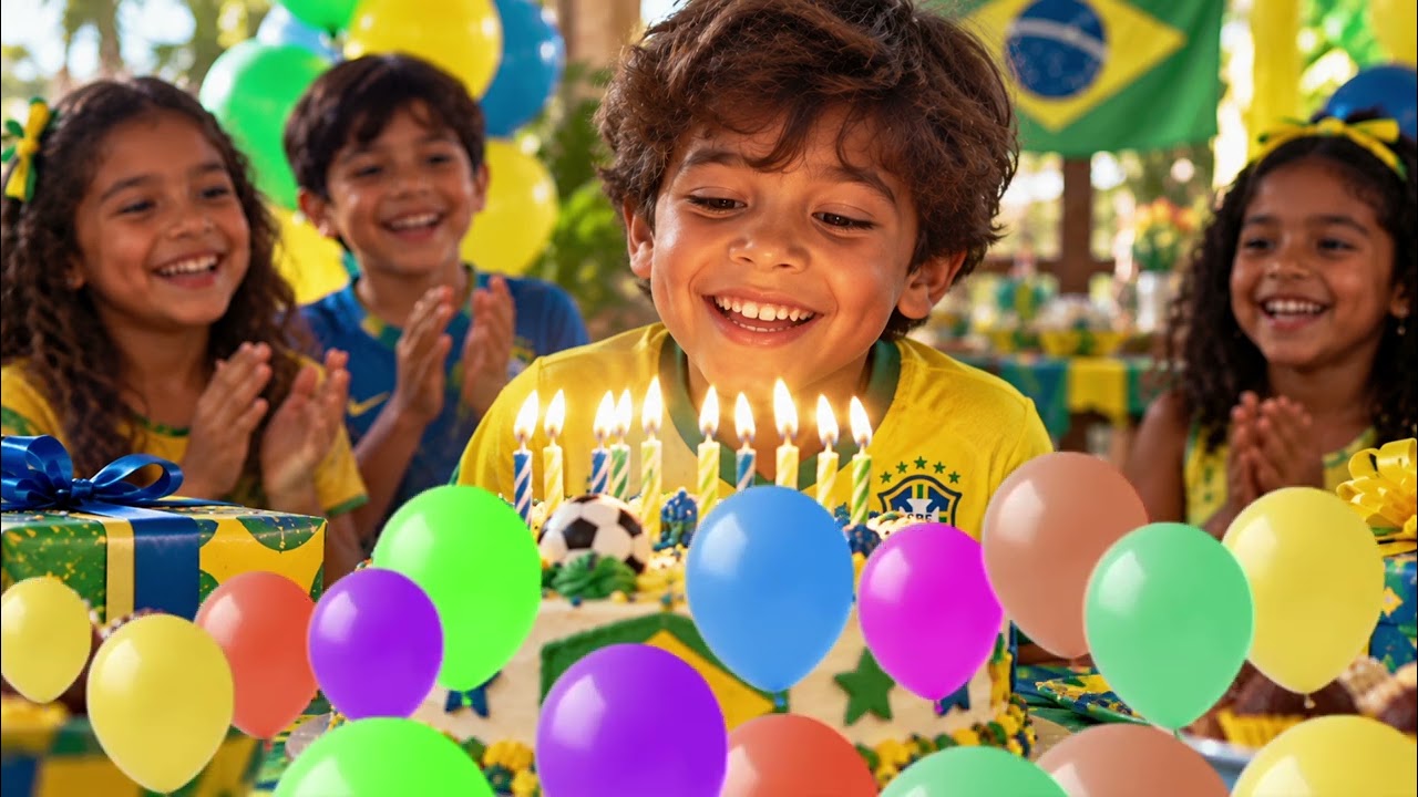 Feliz Aniversário, Minh...Joyeux anniversaire, Minh !