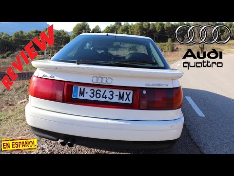 AUDI Coupe Quattro Review en español con prueba dinámica incluida | Audi Coupe Quattro 2.3