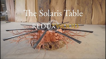 Reduxwood - The Solaris Table Part 1 Blacksmith Describes the Base Design and Build Process