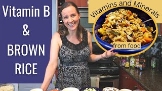 HOW TO MAKE FRIED RICE AT HOME & get vitamins and minerals from your food // brown rice = Vitamin B screenshot 2