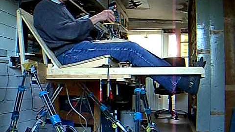 hi6sim-f2 6dof diy motion platform