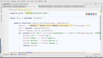 Xây dựng chức năng login và register bằng PHP theo mô hình MVC - Mobile