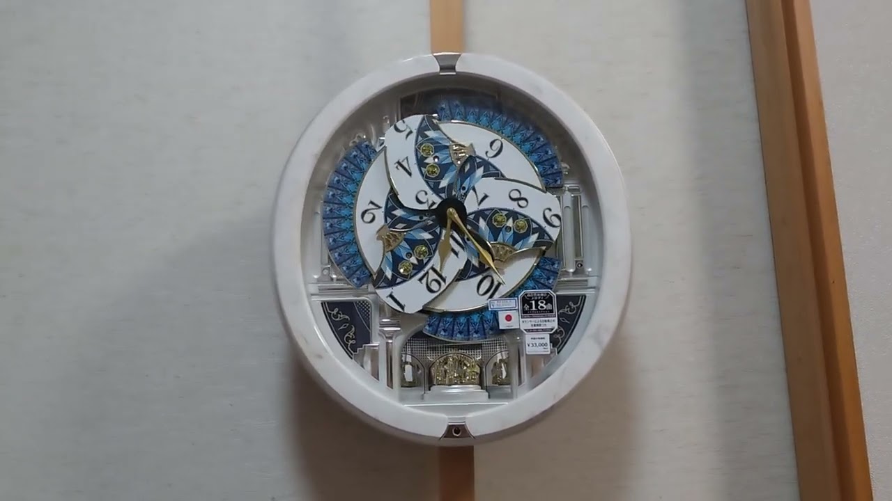 SEIKO　非電波からくり時計　RE604A　A全曲