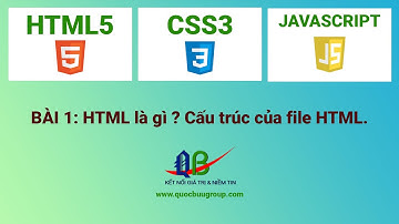 Dạy lập trình website: HTML là gì ? Cấu trúc của file HTML