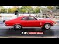 CODE RED! 7 SEC PRO STREET &#39;72 NOVA SS! 540CI TWIN TURBO! BYRON DRAGWAY!