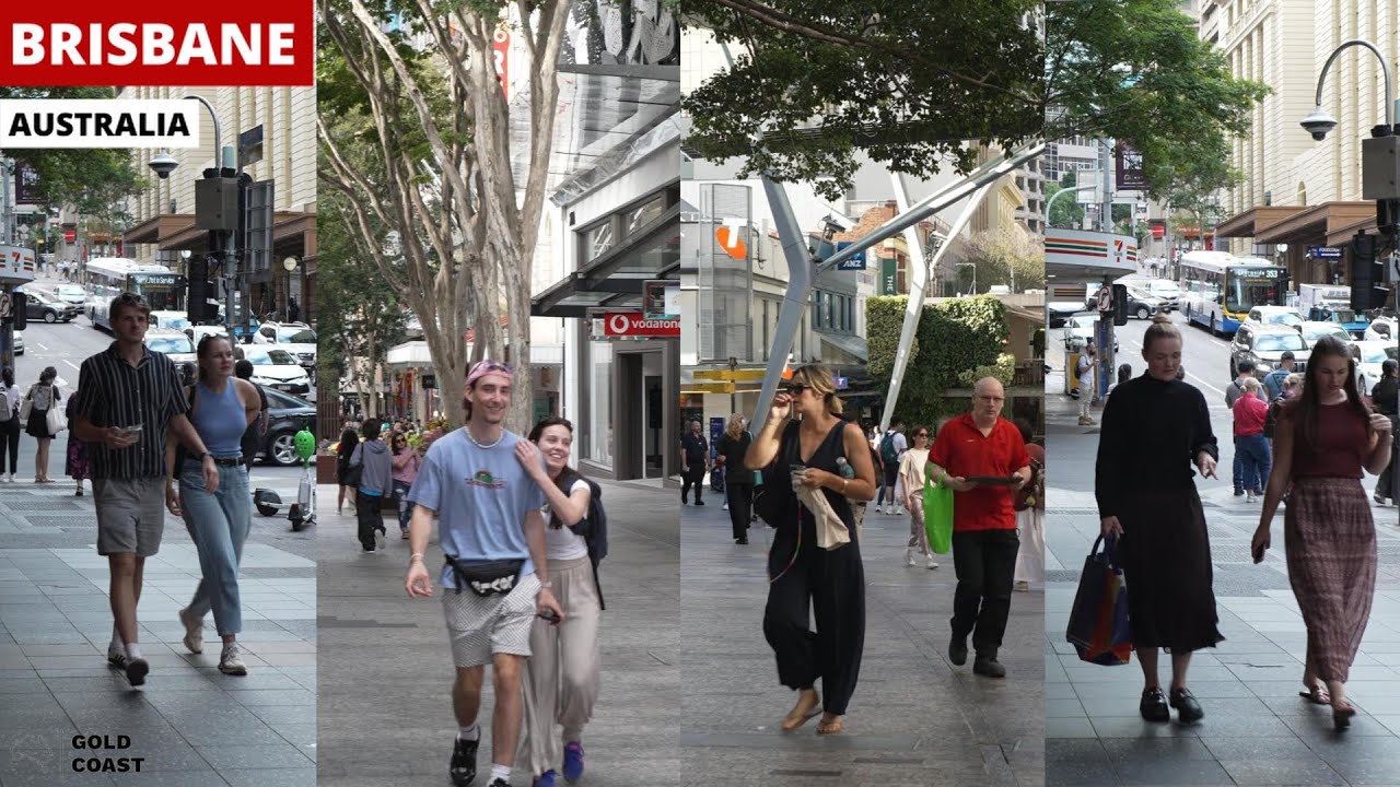 [4k] Explore Brisbane Tuesday 6 May 2025 | Brisbane | Queensland | Australia