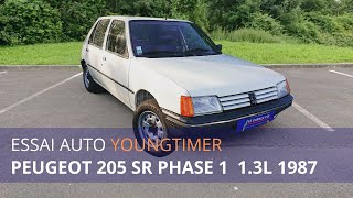 TEST AUTO - PEUGEOT 205 1.3 SR 1986