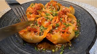 Самые вкусные фаршированные макароны/ Простые рецепты на обед или ужин