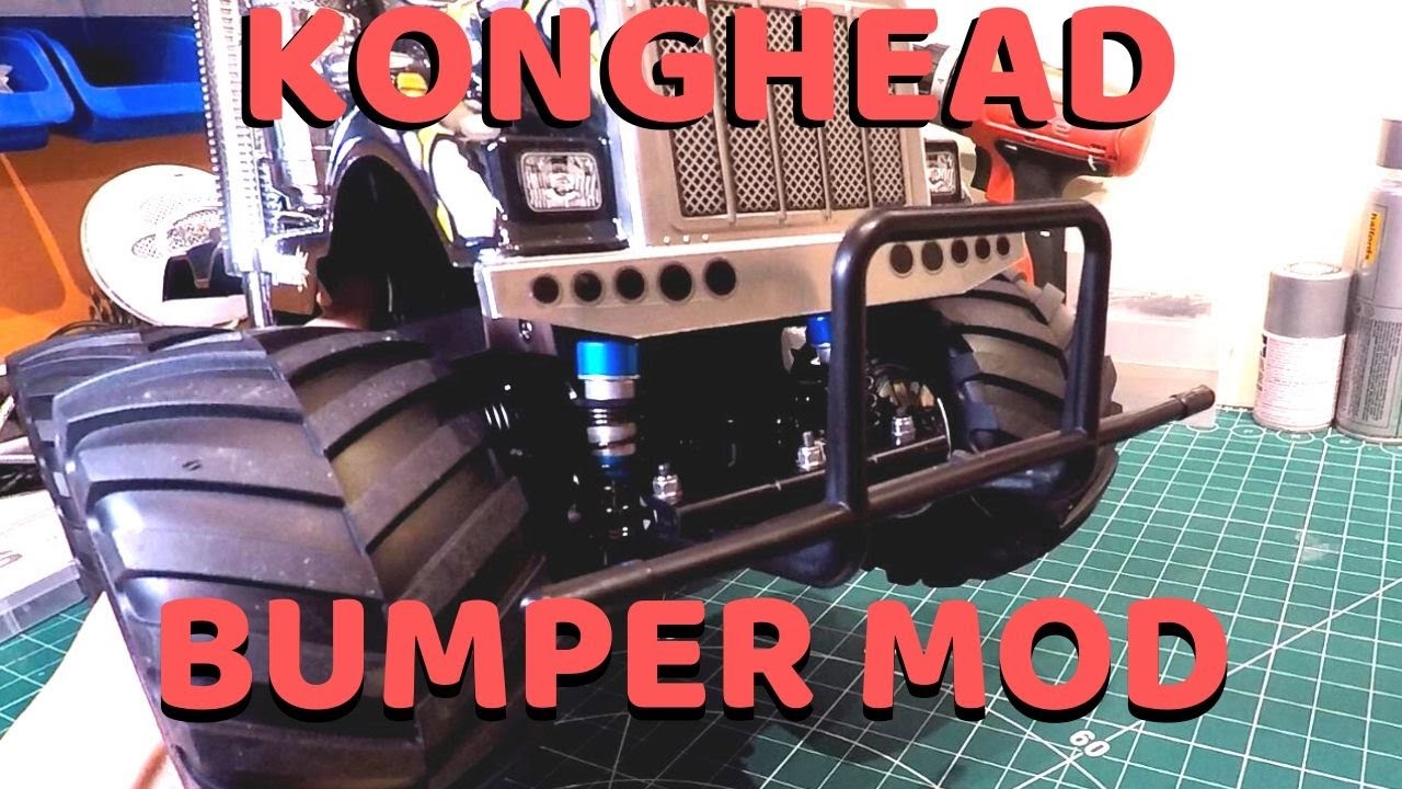 Tamiya Konghead/King Yellow Bumper Fix / Upgrade / Mod and Tamiya