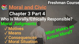 Moral and Civic | Chapter 3 Part 4