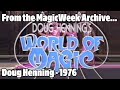 Doug Henning's World of Magic - 1976 - Full Show with Ricky Jay