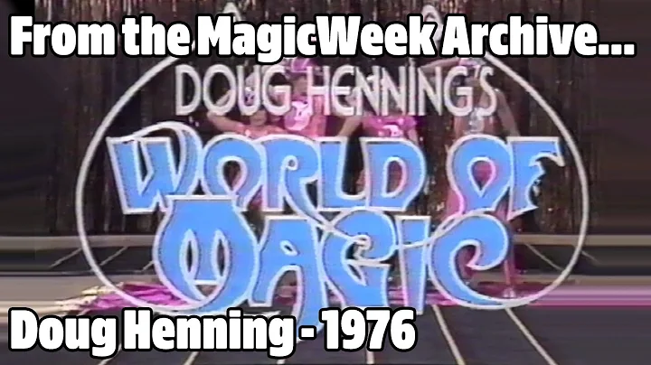 Doug Henning's World of Magic - 1976 - Full Show w...
