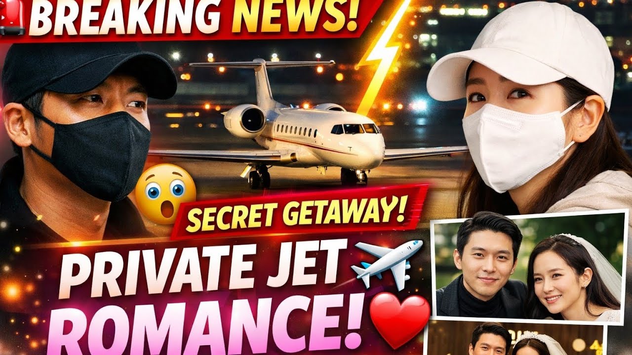 СЕНСАЦИОННАЯ НОВОСТЬ! Секретная поездка Хён Бина и Сон Е-джин на частном самолете вызвала всемирн...