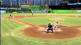 2012/06/27 Reyes' leaping catch