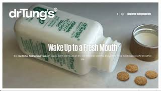Introducing Drtungs Herbal Toothpowder Tabs