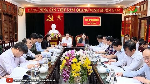 Hội nghị trực tuyến toàn quốc triển khai công tác xây dựng Đảng năm 2021