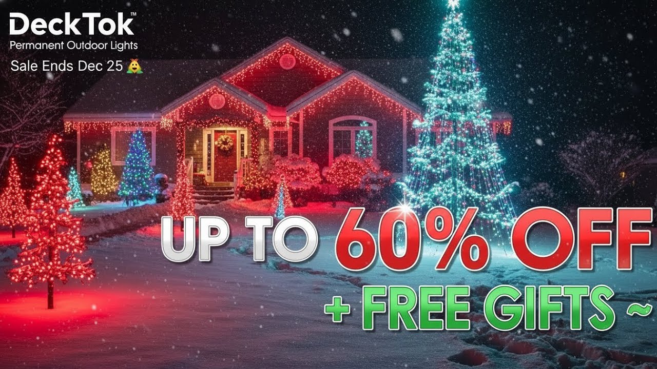 🎄Holiday Sale 2025 — HUGE DeckTok Discounts + Free Gifts! 🎁✨