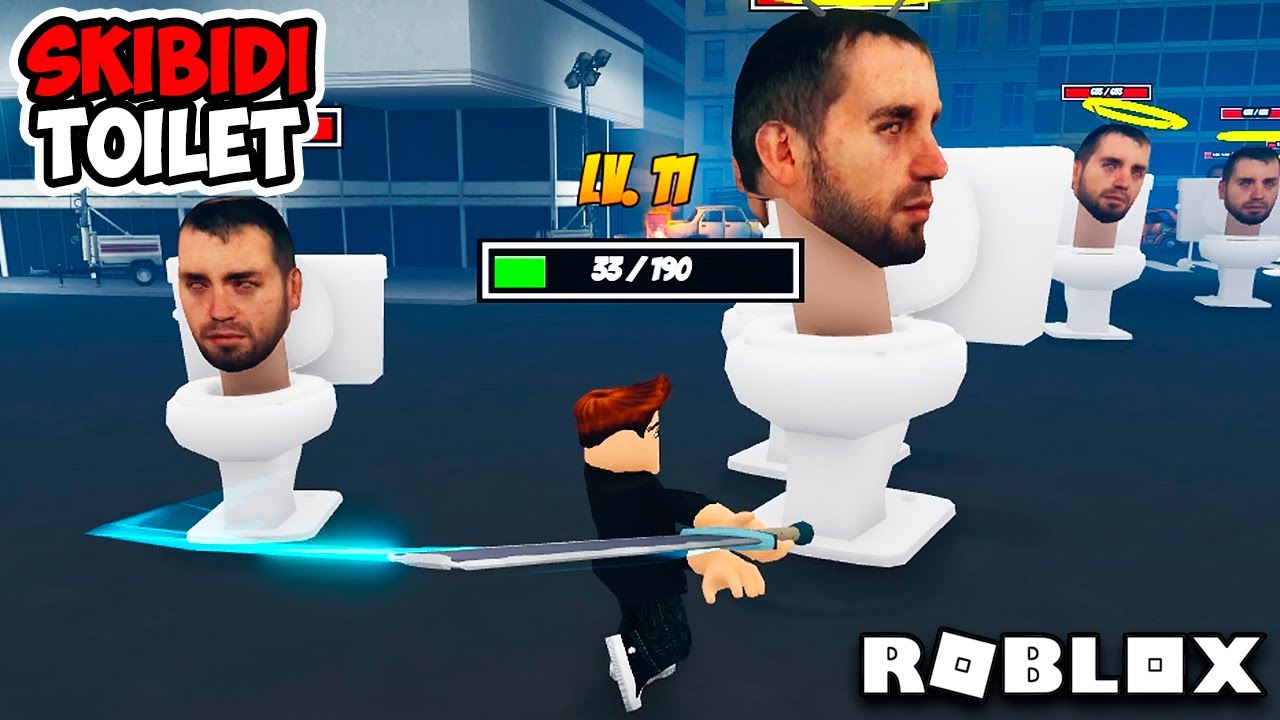 Roblox - Skibidi Toilet in Sword Warriors - PC Gaming 