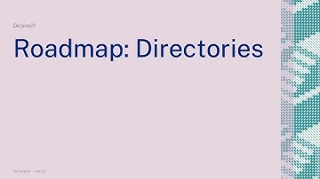 Roadmap: Directories