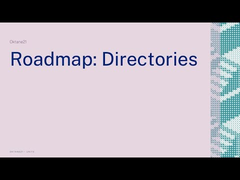 Roadmap: Directories