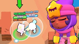 Играю на легах в Brawl Stars/Леон и Сенди