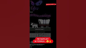 How to install #Metasploit in #termux without root:) #shorts #youtubeshorts #ethicalhacking
