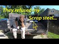 My first attempt at selling scrap metal was a fail...