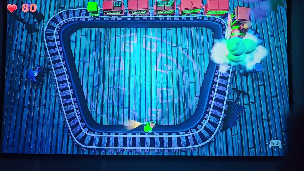 E-4 Ambush Maneuver, Ambush King Boo and rescue Mario, Treacherous Mansion, Luigi’s Mansion 2,