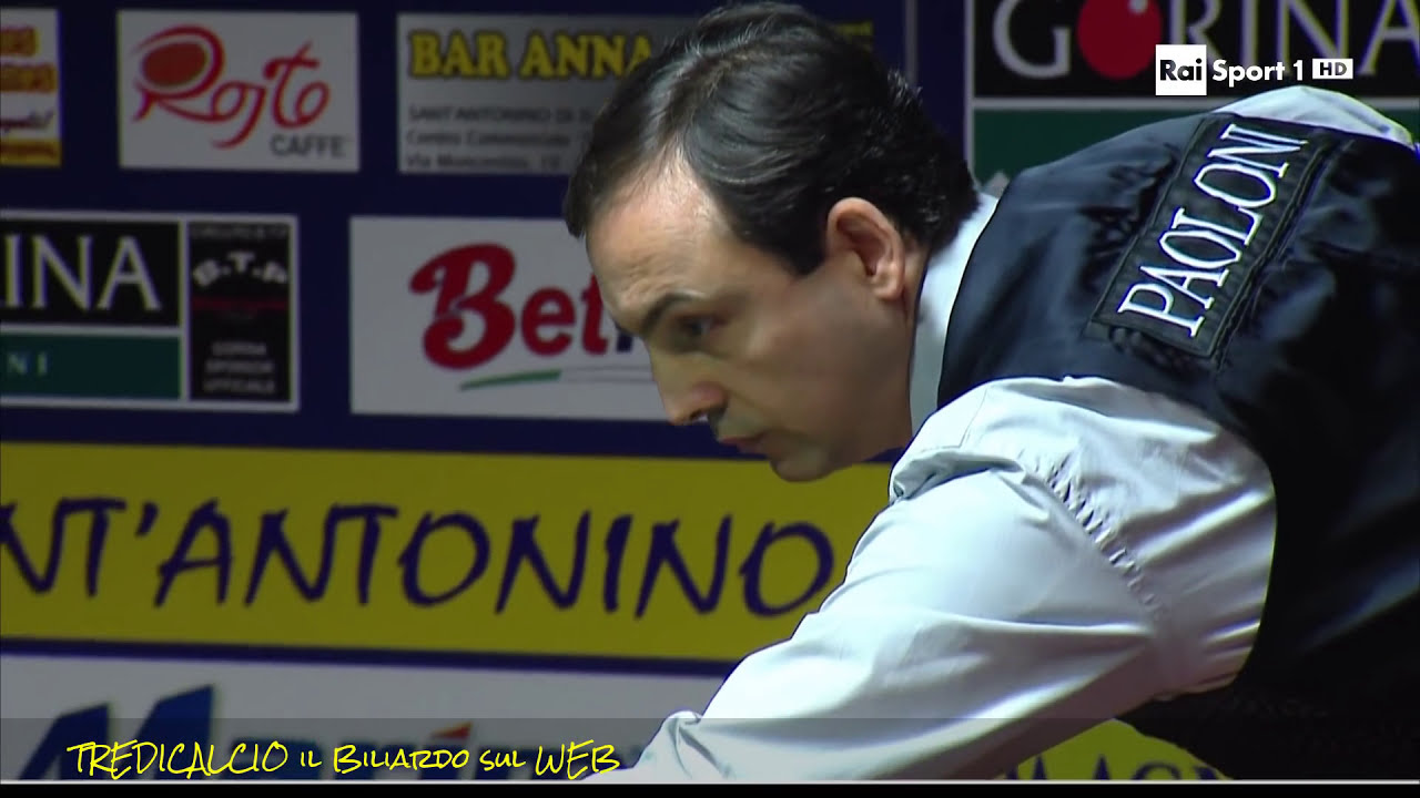 PAOLONI vs RAGONESI - 5^PROVA BILIARDO BTP 2016 SANT'ANTONINO di SUSA