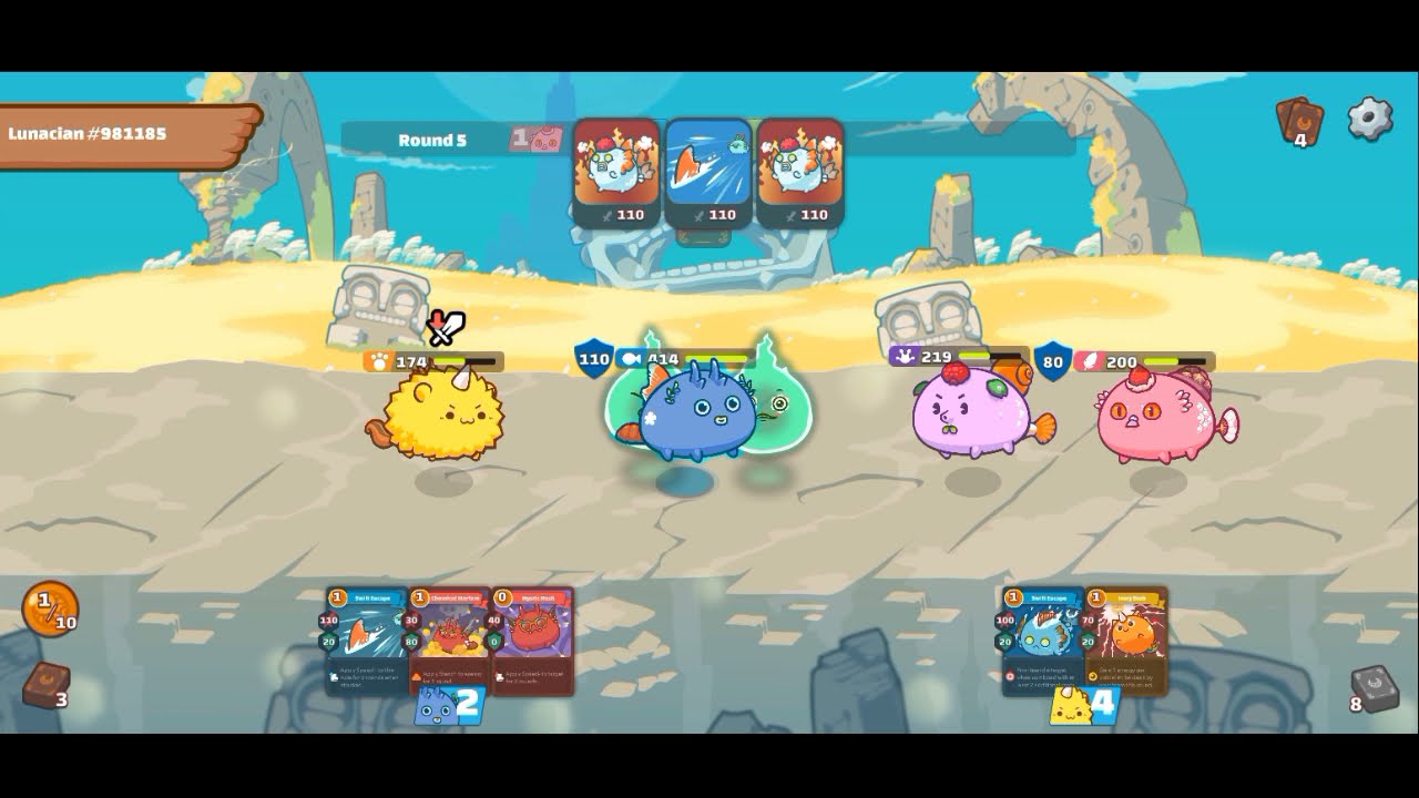 NEW META FLOOR AXIE AQUA 99.99% WINRATE | AXIE INFINTY