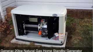 Generac 20kw Natural Gas Home Standby Generator
