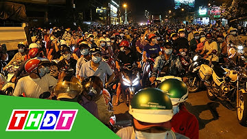 Cửa ngõ phía Tây TP.HCM đông nghẹt người về quê | THDT